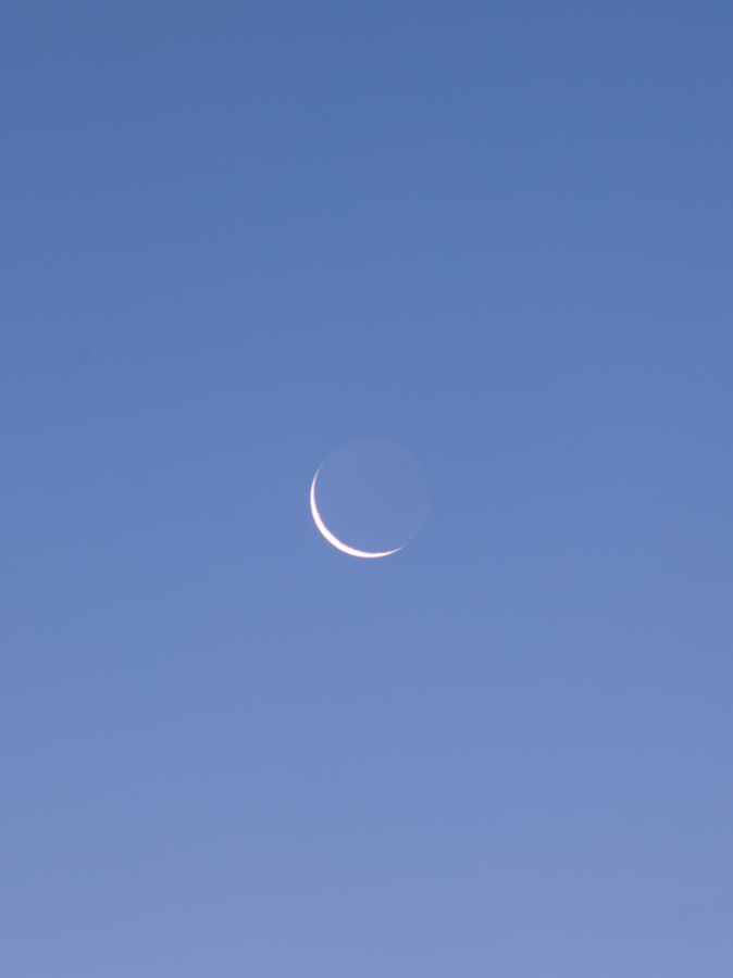 Thin Crescent Moon